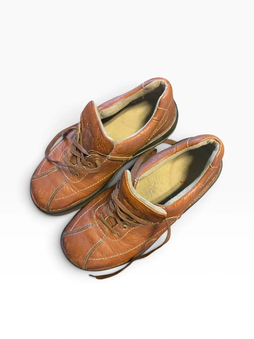 Dr. Martens Tan Brown Leather Lace-Up Men's Boots